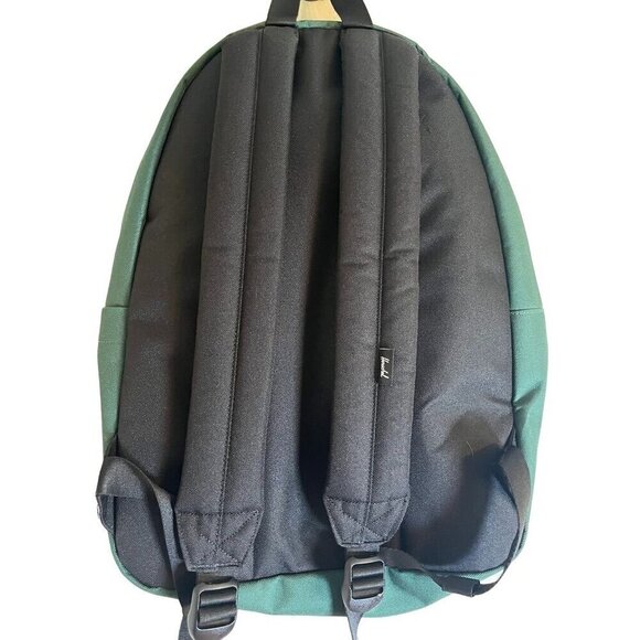 Herschel School Backpack Green Classic Preppy Eco Neutral Retro Academia Solid - Picture 4 of 12
